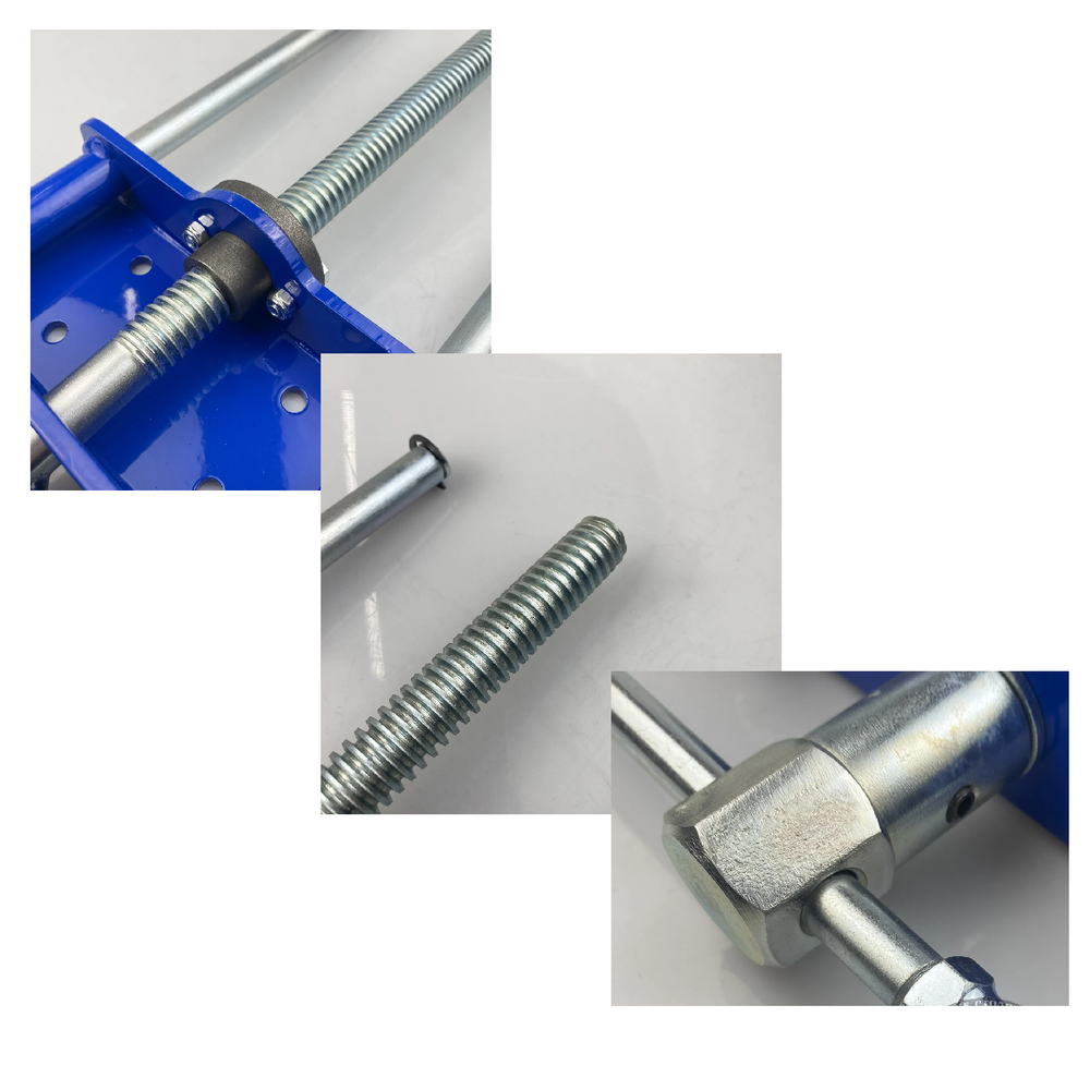 Новинка! Верстачные тиски ПЕТРОГРАДЪ модель 3/25, длина 390 мм М00024280