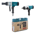 Новинка! Гайковерт ударный сетевой в кейсе Makita 1000Нм, 1,3 кВт, 1500 уд/мин, квадрат 1", М22-М30 TW1000