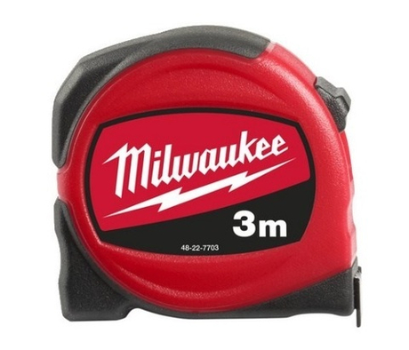 ХИТ! Рулетка 3 м Coмpact S3 / 16, класс точности 2 MILWAUKEE 48227703