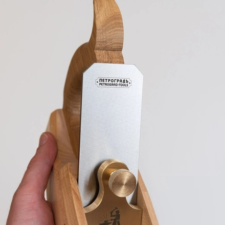 ХИТ! Шерхебель 250 х40 мм лезвие 30 мм для чернового строгания со съёмом большого массы древесины ПЕТРОГРАДЪ М00014893