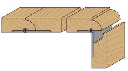 Фреза концевая галтельная R19 (нижн. подш.) S 12 D 50,8 x 22,2 CMT 937.951.11