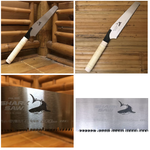 Новинка! Пила ручная универсальная Takagi Long Handle Kataba Shark Saw 265M НОЖОВКА 265 мм, 15TPI с гибридным зубом, выполняет угловой рез 105372