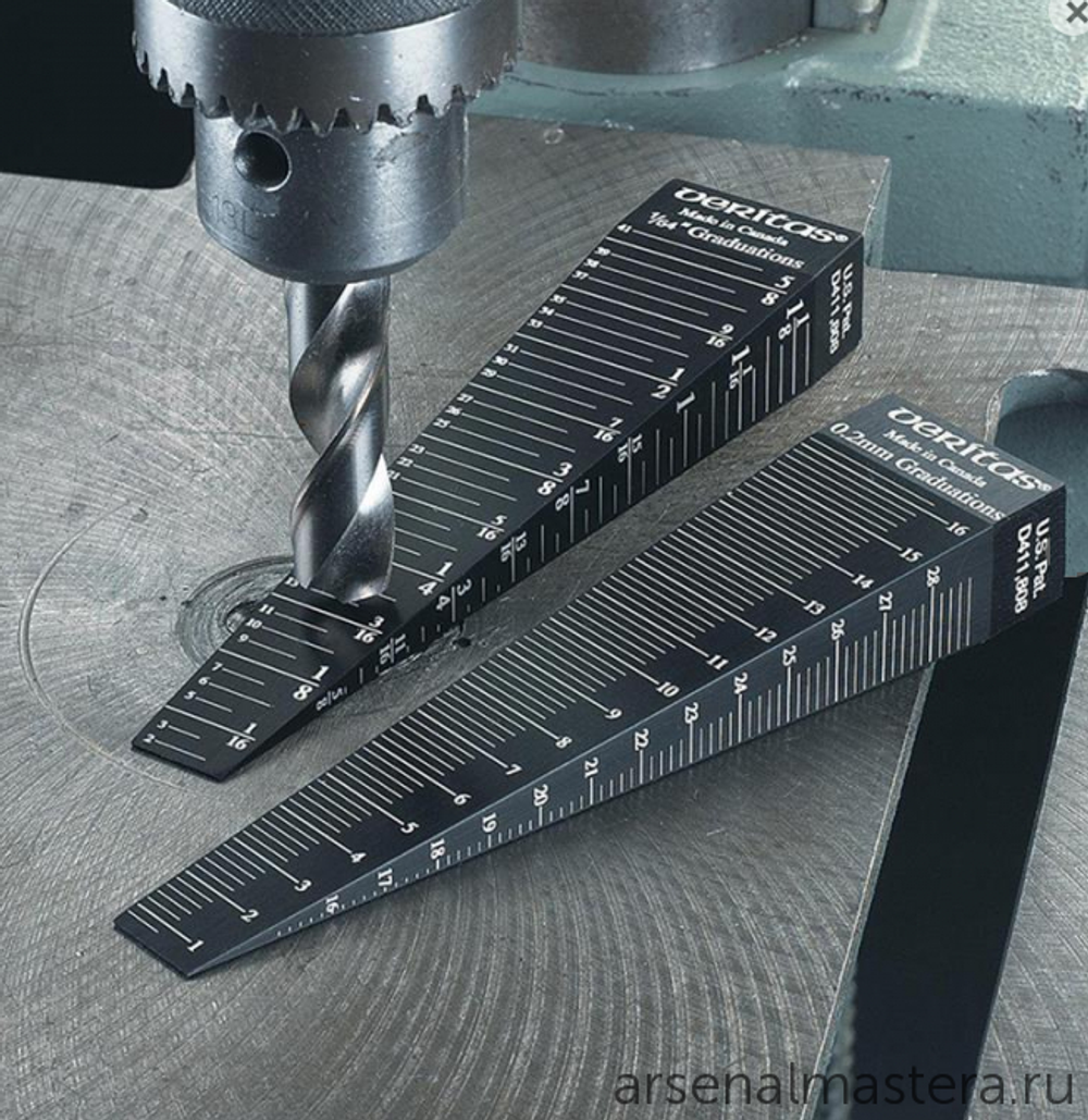 Шаблон конусный Veritas Tapered Gauge  для измерения ширины зазоров и шпунтов 05N38.03 М00003567