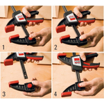 РАСПРОДАЖА ХИТ! Струбцина для работы одной рукой быстрозажимная EZS BESSEY BE-EZS45-8