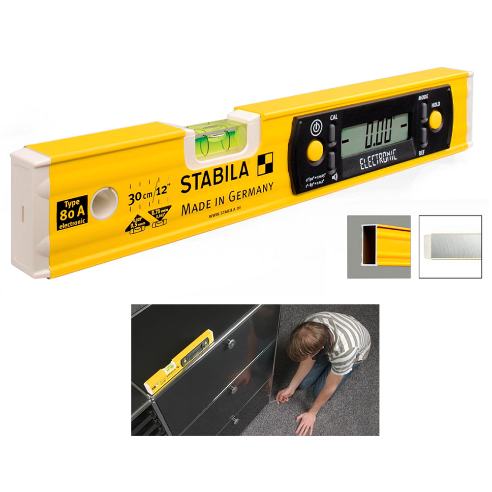 Уровень электронный 30 см STABILA 80A арт. 17323