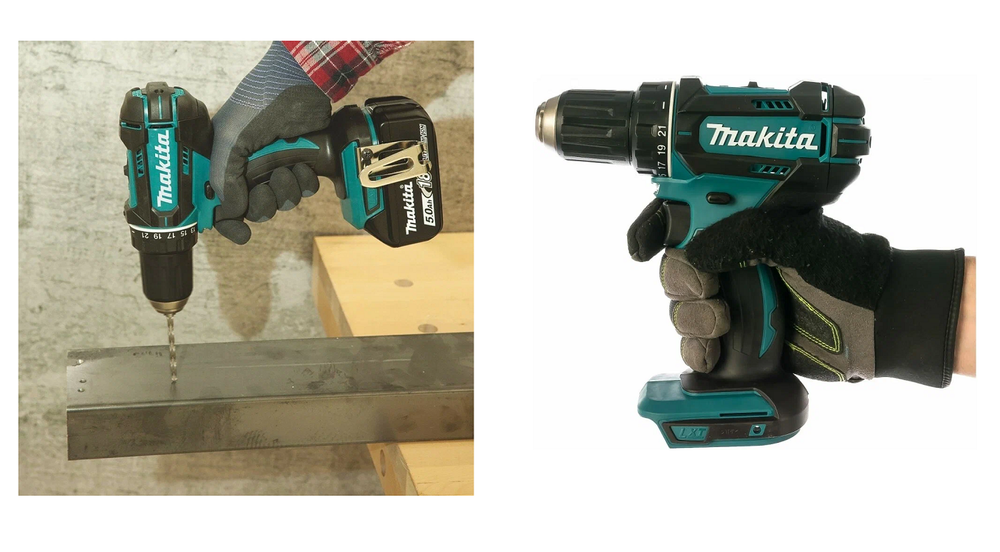 Новинка! Аккумуляторная дрель - шуруповерт высокоскоростная Makita LXT 18 В, Max D сверления металл 13 мм, дерево 38 мм DDF482Z