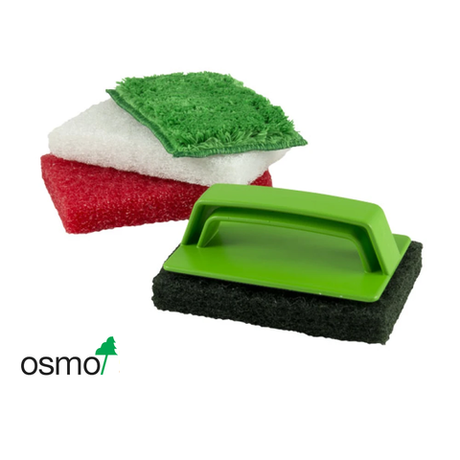 Новинка! Пад зеленый Osmo 90 х 155 мм для ручного нанесения цветных и бесцветных масел Superpad grun RP000003