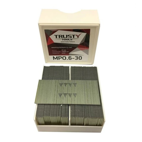 Микрошпилька 30 мм 23 тип, упаковка 10000 шт Trusty MPO.6-30