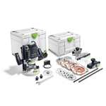 Вертикальный фрезер FESTOOL в систейнере и систейнер с оснасткой OF 2200 EB-Set 576220