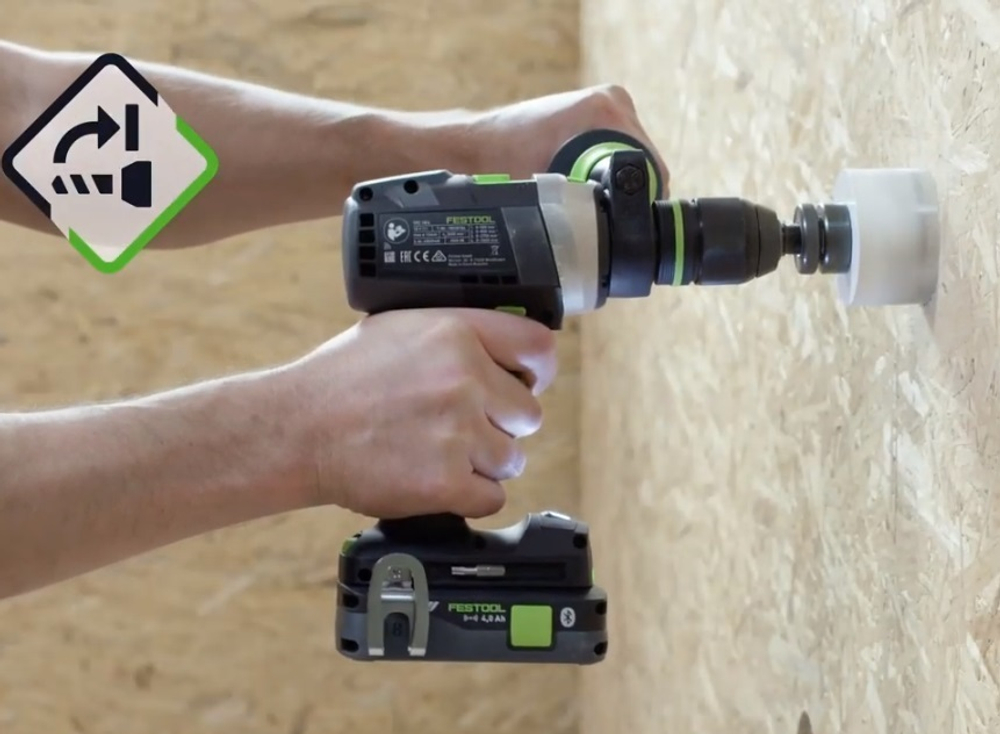 ХИТ! Аккумуляторная ударная дрель - шуруповёрт FESTOOL QUADRIVE TPC 18/4 I-Basic 575604