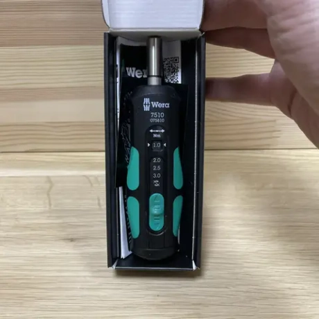 АКЦИЯ 2026! Динамометрическая отвертка WERA Kraftform Safe-Torque Speed 7510 1-3 Нм WE-075810