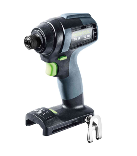 Аккумуляторная импульсная дрель-шуруповерт TID 18 HPC 4,0 I-Plus с 2 шт аккумуляторами HighPower BP 18 Li 4,0 HPC-ASI и зарядным устройством TCL 6 FESTOOL 576482