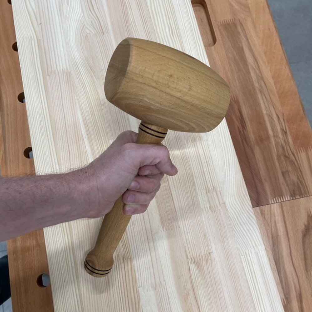 ХИТ! Киянка ПЕТРОГРАДЪ бочка, размер бойка  D 85 мм 600 г М00014891