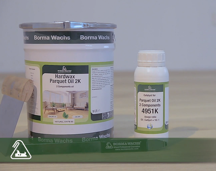 Отвердитель для 2-х компонентного масла для внутренних работ 100 мл Borma 4951K