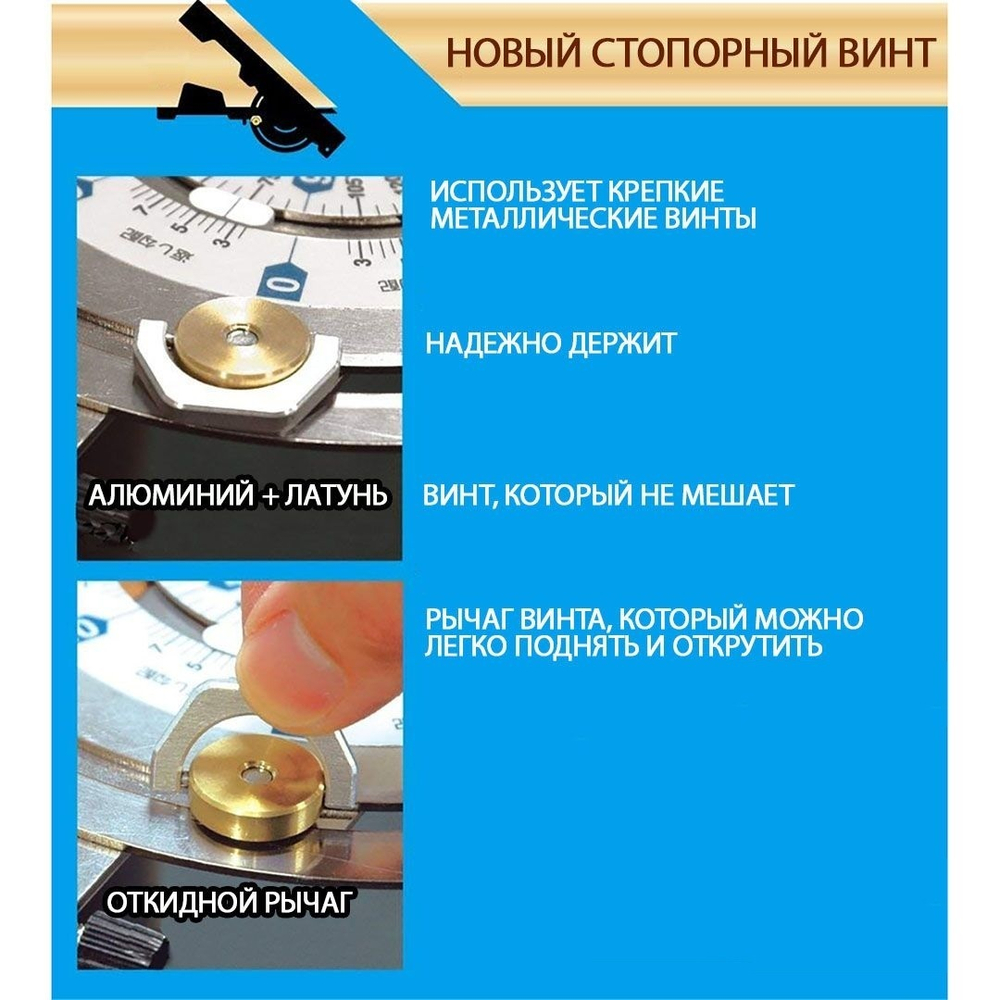 ХИТ! Направитель для пиления с угломером Neo 45см 73161 Shinwa М00011925