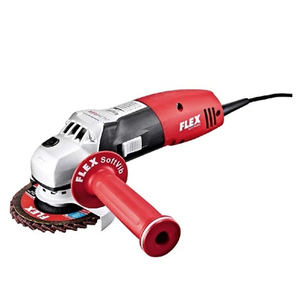 Электрическая Угловая шлифовальная машина (УШМ, Болгарка) 1,4 кВт диски шлифовальный 125 мм, полировальный 160 мм, регулировка скорости, для обработки нержавеющих и легированных сталей LE 14-7 125 INOX FLEX 406546