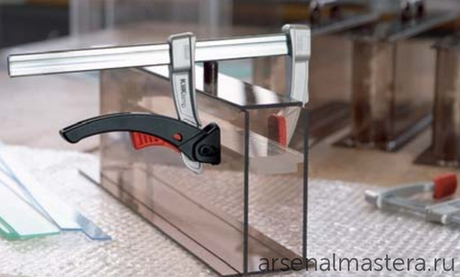 АКЦИЯ 2025 ХИТ! Легкая быстрозажимная струбцина KliKlamp KLI20 BESSEY BE-KLI20