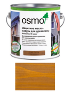Новинка! Защитное масло - лазурь OSMO Holzschutz Ol-Lasur 706 Дуб 0,22 л для древесины для наружных работ 12100042_2
