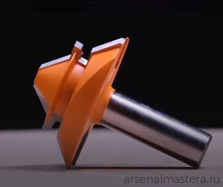 ХИТ! Фреза для углового сращивания 9,5 - 19 мм (Угол 90/180гр) S=12 D= 50,8 x 22,2 CMT 955.504.11