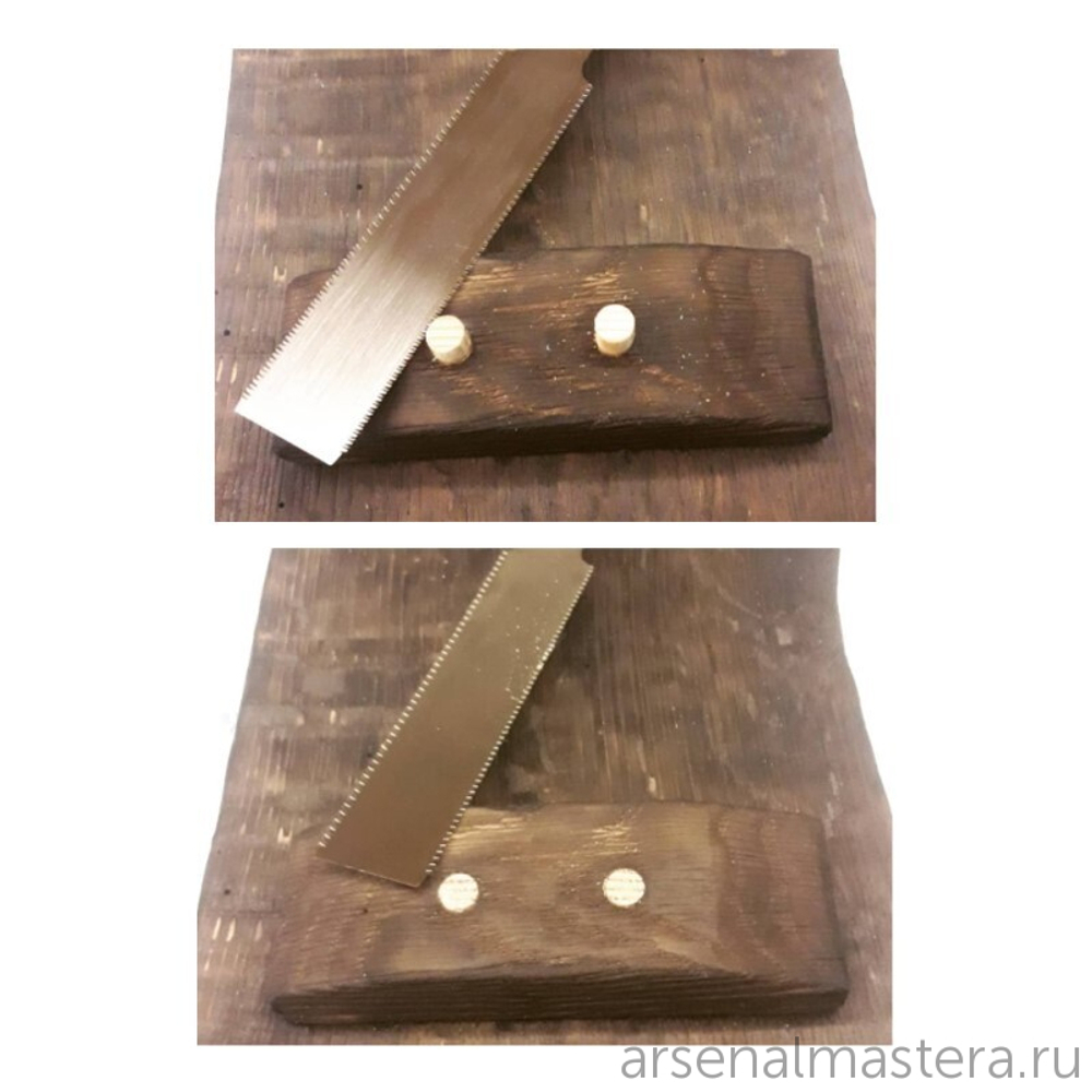 ХИТ! Пила японская гибкая для пробок Kugihiki Mini Z-saw 150 мм (шаг зуба 1,2-1,5 мм) двусторонняя пластиковая рукоять 712321 Dictum М00002504