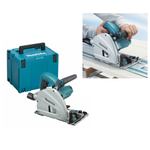 СУПЕР ЦЕНЫ! Пила дисковая погружная Makita SP 6000 J 1,3кВт, 220В, 2000-5200 об/мин, диск 165 / 20 мм, глубина пропила под углом 90° 56 мм, в кейсе SP6000J