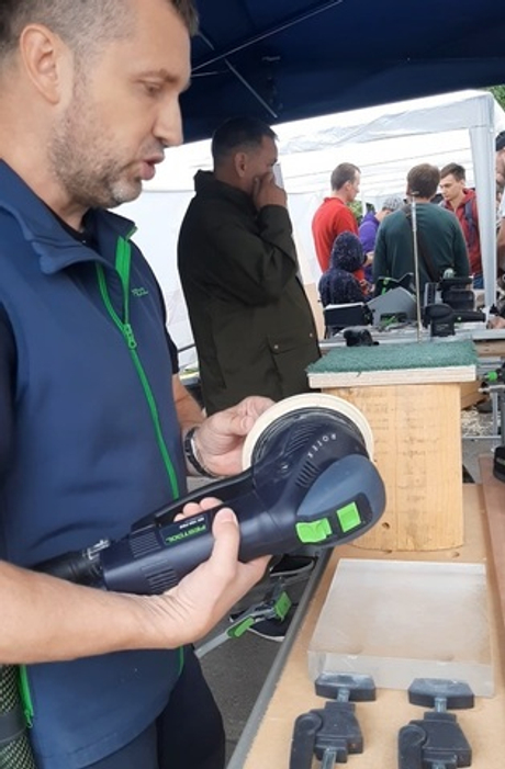 ХИТ! Эксцентриковая шлифовальная машинка с редуктором FESTOOL ROTEX RO 150 FEQ-Plus для грубого, тонкого шлифования и полирования в систейнере Systainer SYS3 M 237 576017