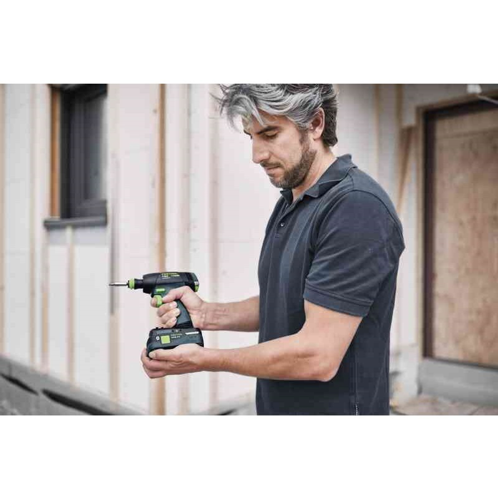 ХИТ! Аккумуляторная дрель-шуруповёрт  FESTOOL T 18+3-Basic 4,0 А в систейнере 576448