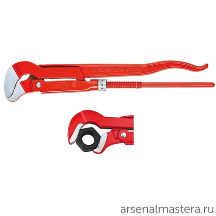 Ключ трубный 245 мм, 1/2", S-образные губки, зев 35 мм KNIPEX KN-8330005
