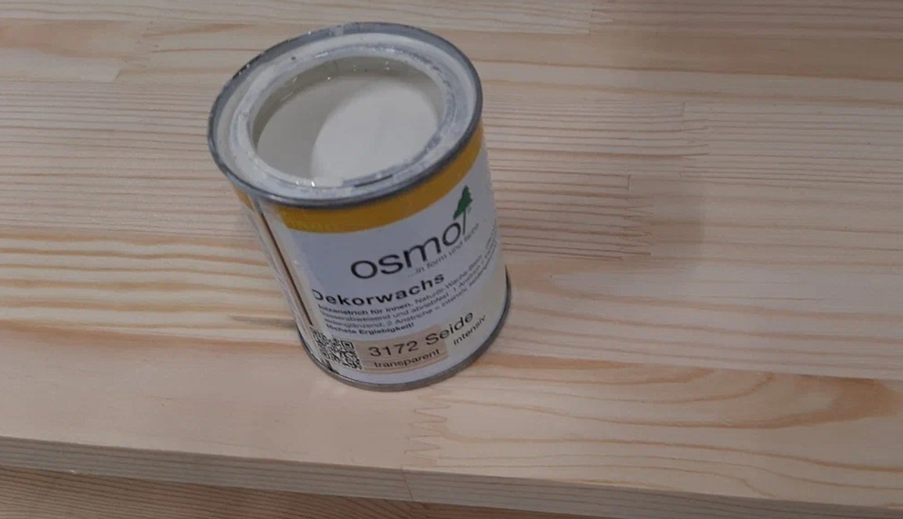 ХИТ! Цветное масло для древесины Osmo 3172 Шелк 0,125 л Dekorwachs Intensive Tone для внутренних работ Osmo-3172-0.125 10100375
