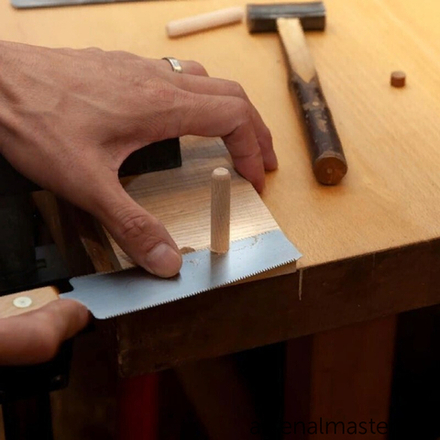 ХИТ! Тонкая японская пила двухсторонняя гибкая (для пробок) 125 мм Ryoba 712123 MT FLD-120 М00002513