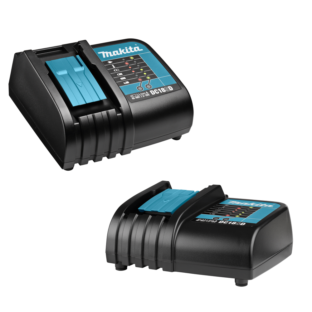 Новинка! Набор питания Makita SF: Аккумулятор BL1830B Li-Ion, 18 В, 3 Ач, Зарядное устройство для зарядки Li-Ion блоков с номинальным напряжением 14.4 В и 18 В DC18SD 191A23-6