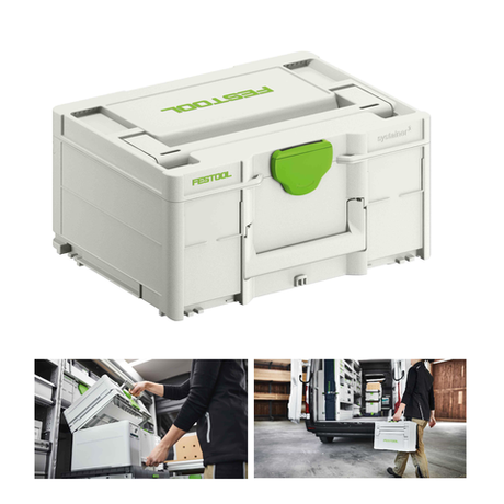 Новинка! Систейнер Festool SYS3 M 187 396 х 296 х 187 мм, без секций. Хранение, перевозка электроинструмента, оснастки и расходных материалов 204842