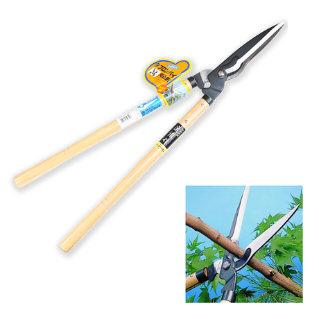 Новинка! Японские Ножницы садовые для живой изгороди и художественной стрижки деревьев Dokan усиленные, 180 мм / 680 мм М00021085