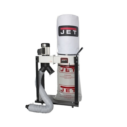 Вытяжная установка с автозапуском JET DC-900А улучшенная версия 220В 0,75 кВт, бак 55 л , расход 18,3 м.куб/мин, 1100 м.куб/ч JT1-236