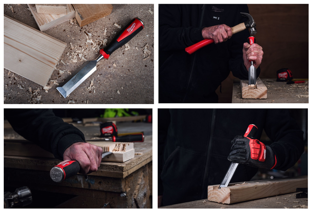Новинка! Стамеска плоская 1 1/4" 32 мм Milwaukee 4932479896