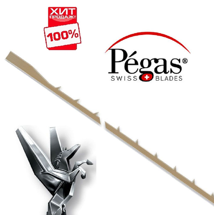 ХИТ! Пилки лобзиковые 12 шт Pegas по дереву N5 SPR Modified Geometry 0.38 х 0.93 х 130 мм 13.7 tpi 90.441 М00013411