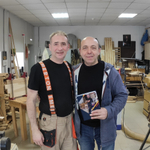 Книга Современная столярная мастерская, 290 стр. Твердый переплет, бумага мелованная, автор Бажан Ю.П.