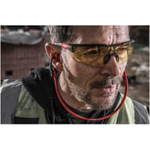 ХИТ! Очки защитные простые улучшенные прозрачные желтые MILWAUKEE 4932478927