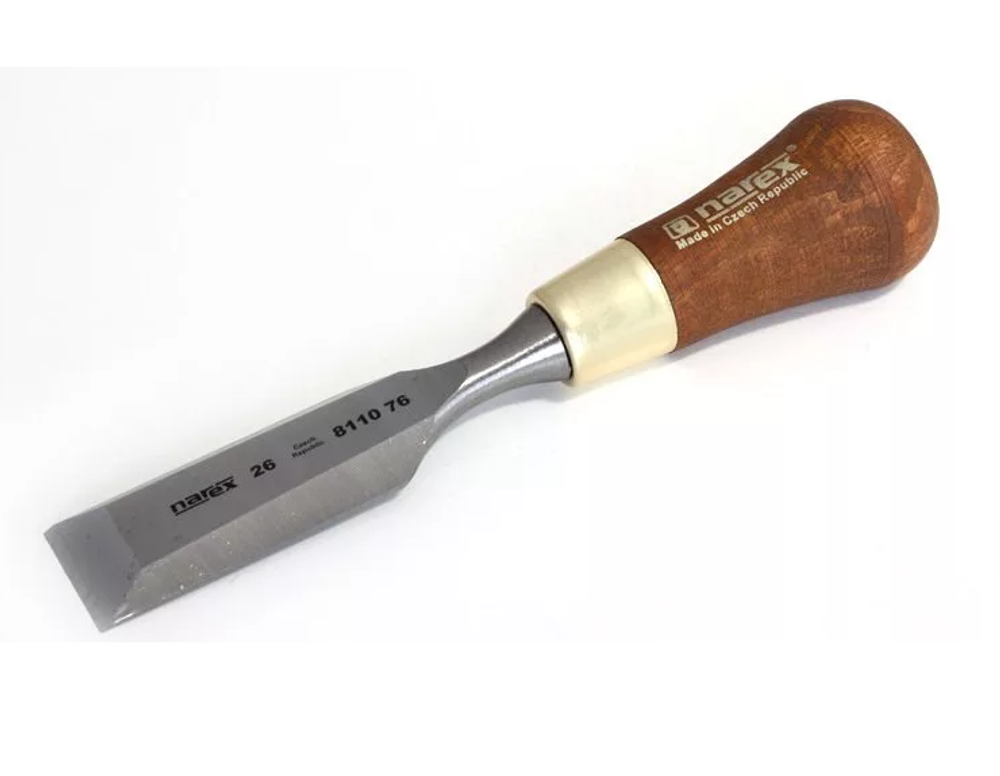 ЦЕНЫ НИЖЕ ХИТ! Стамеска зачистная короткая с ручкой 26 мм WOOD LINE PLUS Narex 811076