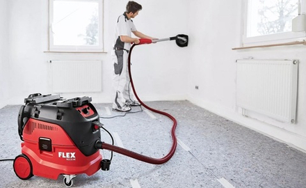 ХИТ! Пылесос профессиональный мощный 1,4 кВт класс M, бак 30 л автоматическая очистка фильтра VCE 33 M AC-Set FLEX 465682