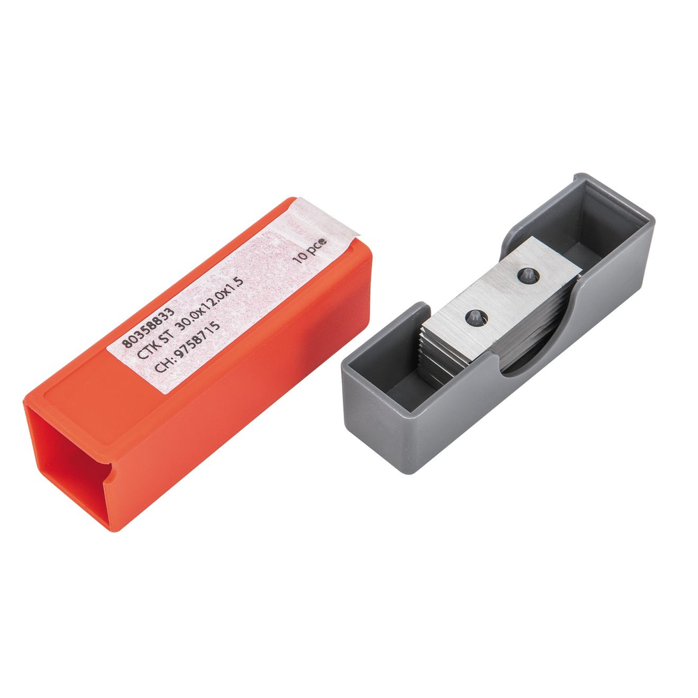 Новинка! Комплект ножей 10 шт. JET HM 30,0 x 12,0 x 1,5 KCR08 для вала helical 80358833