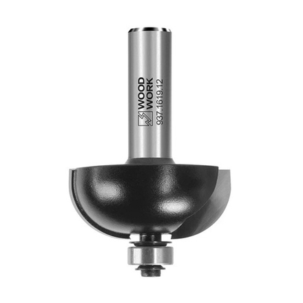 Фреза галтельная с подшипником D 44,5 I 19 L 68 R 15,8 S 12 мм Woodwork 937.1619.12
