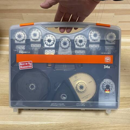 ХИТ! Набор полотен 34 предметов Best of Renovation SLP в кейсе Fein 35222942060