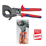 ХИТ! Кабелерез с трещоткой 250 мм , 32 мм (240 мм2, MCM 500) 95 31 250 KNIPEX KN-9531250