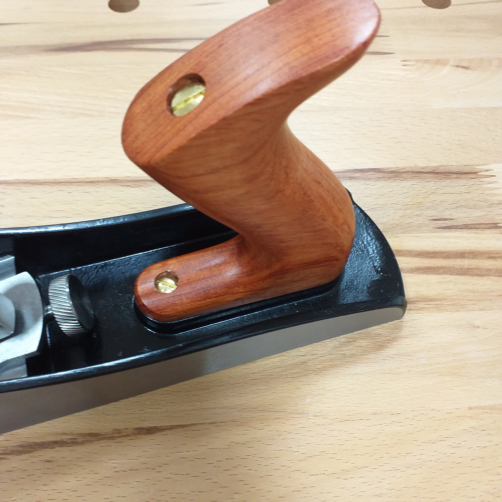 ХИТ! Рубанок N 5 Low Angle торцовочный прижим нержавеющая сталь 345 мм лезвие 50 мм T10 Luban М00022432