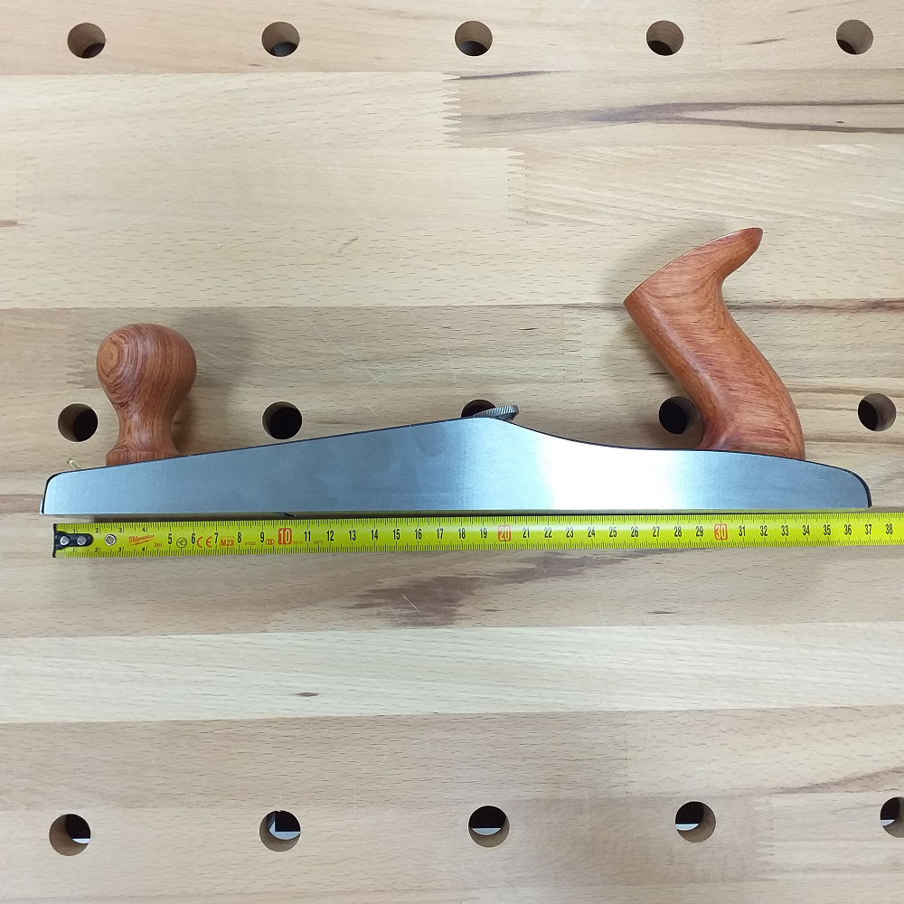 ХИТ! Рубанок N 5 Low Angle торцовочный прижим нержавеющая сталь 345 мм лезвие 50 мм T10 Luban М00022432