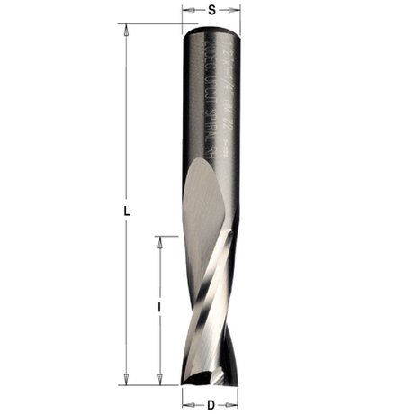 ВЕСНА СКИДКИ! Фреза спиральная монолитная 3 x 12 x 60 Z2 S6 RH CMT 191.630.11