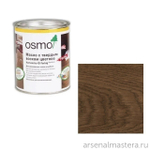 ХИТ! Цветное масло с твердым воском Osmo 3075 Черное 125 мл Hartwachs-Ol Farbig слабо пигментированное для внутренних работ Osmo-3075-0,12510100316