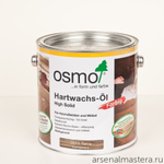 Цветное масло с твердым воском Osmo 3073 Терра 2,5 л Hartwachs-Ol Farbig слабо пигментированное для внутренних работ Osmo-3073-2.5 10100306