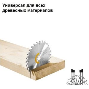 Диски пильные по ДСП и ЛДСП